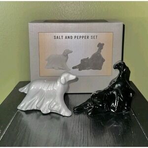 New CRACKER BARREL Ghost Dog & Cat Salt & Pepper Set Halloween 2026